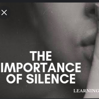 मौन की महता (મૌનનું મહત્વ - importance of silence)