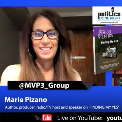 Marie Pizano, author, producer, radio-TV host, and speaker discusses ‘FINDING MY YES.’