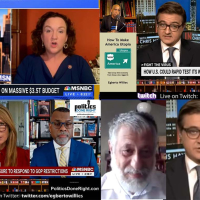 End the corporate healthcare scam, Eddie Glaude tells a Democratic truth, Katie Porter v. Manchin