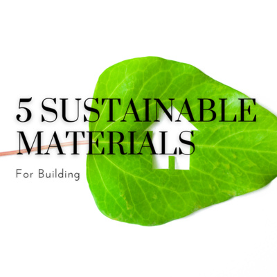 5 Sustainable Materials For Building