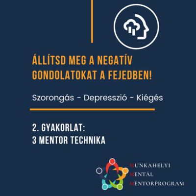 2. 3 mentor technika I Szorongás - Depresszió - Kiégés