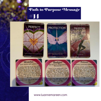 Path to Purpose Message #14 - Perfect, Protection, Passion