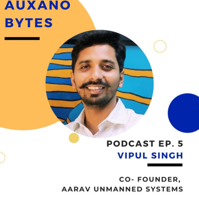 Auxano Bytes With Mr. Vipul Singh, Co- Founder, Aarav Unmanned Systems (AUS)