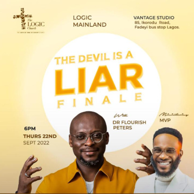 THE DEVIL IS A LIAR ( FINALE) BY DR. FLOURISH PETERS. episode artwork