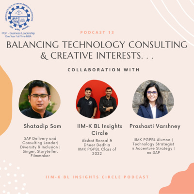 Podcast Series by IIM-K PGPBL Insights Circle (Dheer & Akshat)
