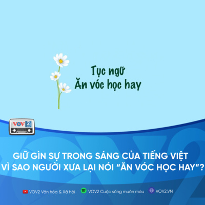 VOV2 - Giữ gìn sự trong sáng của tiếng Việt Vì sao người xưa lại nói “ăn vóc học hay”? episode artwork