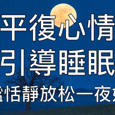 引導睡眠 | 安撫心情平復思緒催眠快速入睡好夢到天亮
