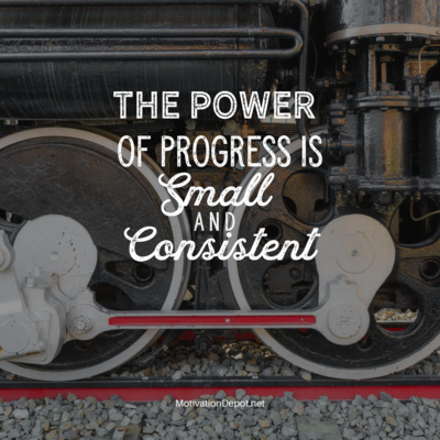 The Power of Progress is Small and Consistent