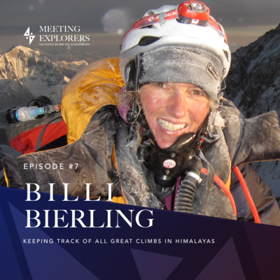 Billi Bierling - Keeping track of all great climbs in the Himalayas.