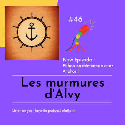 Et hop !! On déménage chez Anchor !!