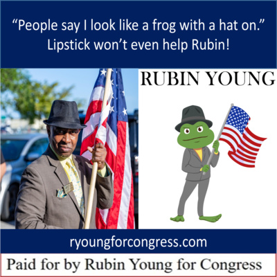 Rubin Young, Republican for Congress FL D-23 Running Against Debbie Wasserman Schultz