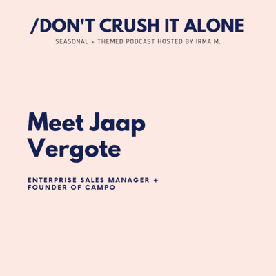 S2: The Founders Handbook: Meet Jaap Vergote (Part 2/4)