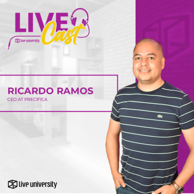 Transformação digital na área de pricing com Ricardo Ramos, CEO da Precifica | LiveCast#54 episode artwork