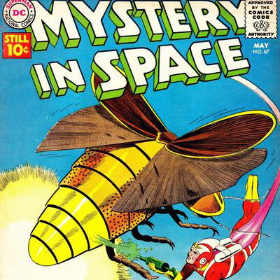 Magazines and Monsters Episode 31, Mystery in Space 67, 1961 with Professor Alan (Relatively Geeky Network)!