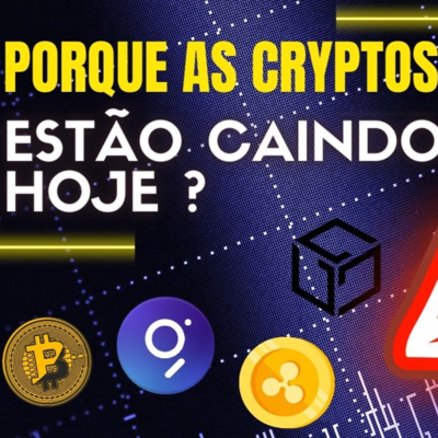 Porque as criptomoedas estão caindo hoje ?