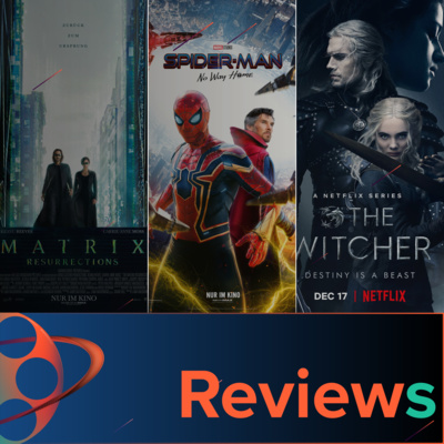 PFG Reviews (Spider-Man: No Way Home, The Matrix Resurrections, The Witcher, Don't Look Up, Friedmanns Vier, The Lost Daughter, Hawkeye) episode artwork