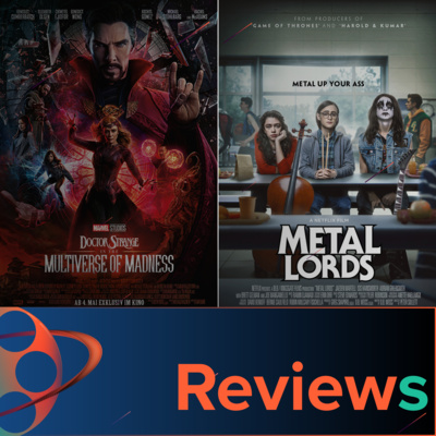 PFG Reviews (Doctor Strange in the Multiverse of Madness, Metal Lords) episode artwork