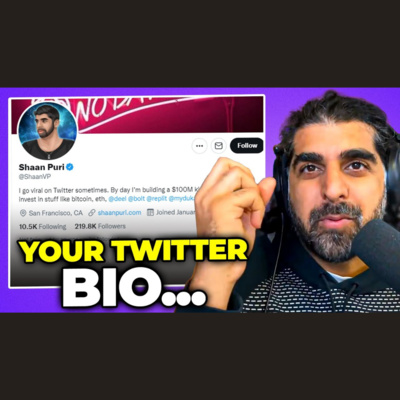 Why Your Twitter Bio Should Be About Your Future and Not Your Past episode artwork
