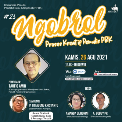 Ngobrol Proses Kreatif Penulis & Editor PBK