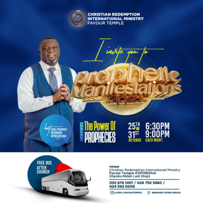 Snr. Prophet Bernard Opoku Nsiah