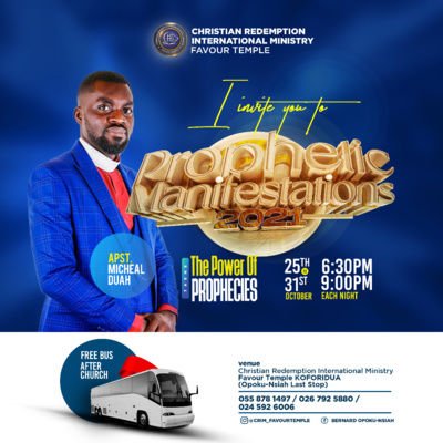 Snr. Prophet Bernard Opoku Nsiah