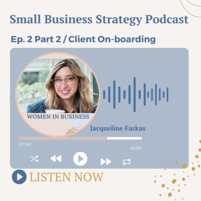 Small Business Strategy Podcast: Personal Branding Strategies | Service-based Business