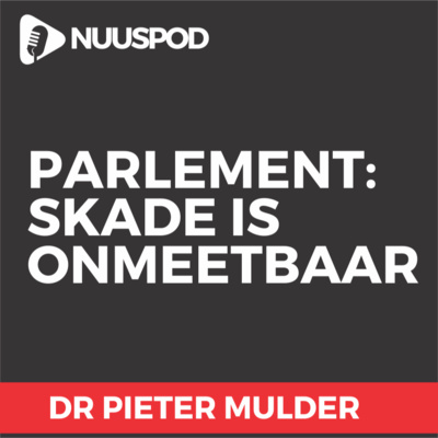 Parlement: Die skade is onmeetbaar