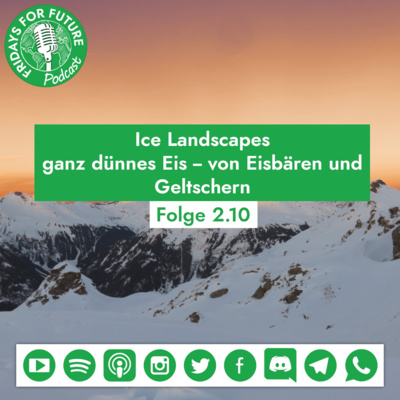 2.10 Ice Landscapes: Von Eisbären und Gletschern #Week4Climate 