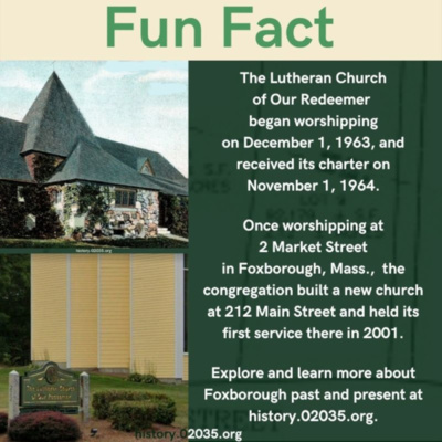 Today In Foxborough History (November 1)