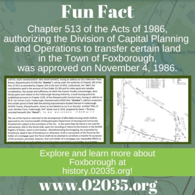 Today In Foxborough History (November 4)