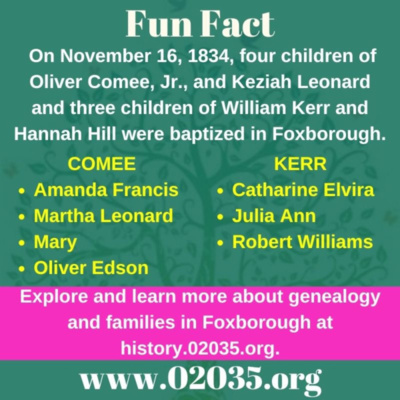Today In Foxborough History (November 16)