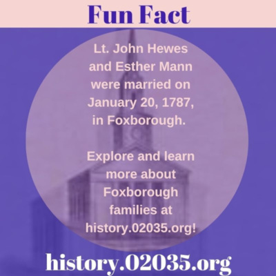 Today In Foxborough History (January 20)