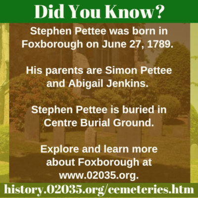 Today In Foxborough History (June 27)