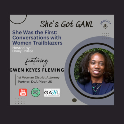 She Was the First: Conversations with Women Trailblazers featuring Gwen Keyes Fleming