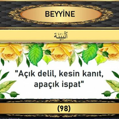 98. Beyyine Suresi - Yaşar Nuri Öztürk Sesi ve Meali ile (2001) episode artwork