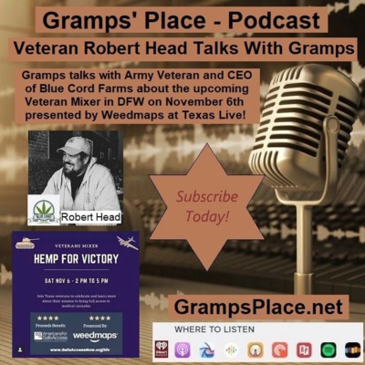 Army Veteran Robert Head Joins Gramps To Talk About a Veteran Mixer Coming Up in the DFW Area