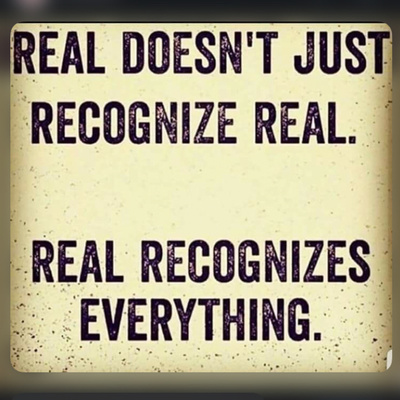 Real doesn’t just recognize real… Real recognizes EVERYTHING
