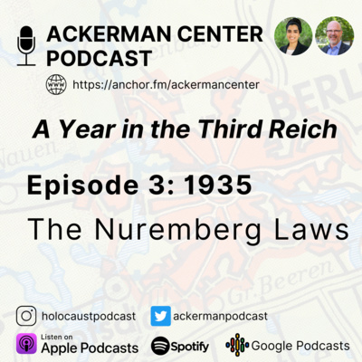 Ep. 28: 1935: The Nuremberg Laws