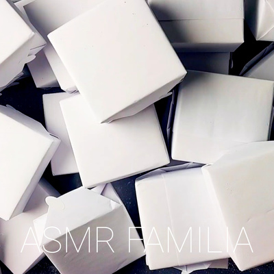 Unwrapping Gym Chalk ASMR Sounds 🥳🤍 25k Celebration Prep Series Pt 1