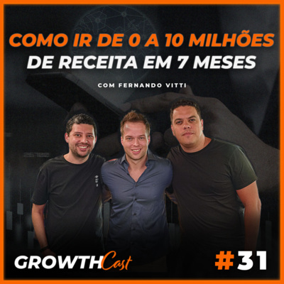 GrowthCast #31 | Como ir de 0 a 10 milhões de receita em 7 meses episode artwork