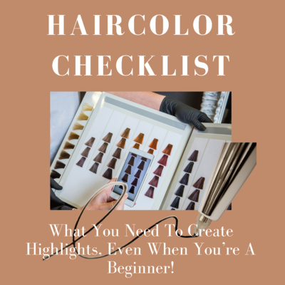 Supplies Required To Color, Tone or Highlight Hair Supplies Required To Color, Tone or Highlight Hair