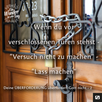 Ein Wunder für jeden Tag