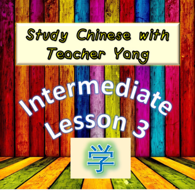Study Chinese with Teacher Yang