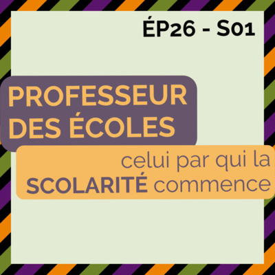 Professeur des écoles, celui par qui la scolarité commence