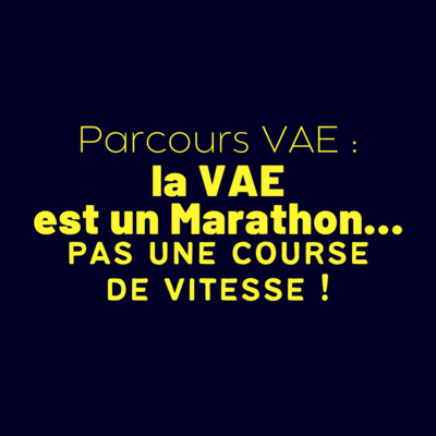 Parcours VAE : la VAE est un Marathon… pas une course de vitesse ! (Éloge de la lenteur)