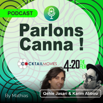 60/Le cannabis au cinéma - Qehie Jasari/Karim Abbou - Productrice Cocktail movie/Réalisateur et scénariste français