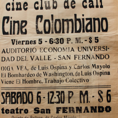 50 años del Cineclub de Cali fundado por Andrés Caicedo