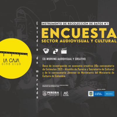 'Co-working audiovisual y creativo', un proyecto de La Caja Cine Club; encuentro en la radio con Juan Camilo Betancur (co-gestor).