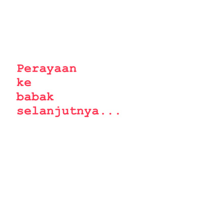 Perayaan ke babak selanjunya