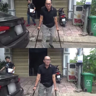 Nghệ sĩ Duy Phương gặp tai nạn khi đang đi xe máy, Duy Phước chăm bố chu đáo nhìn mà ấm lòng episode artwork